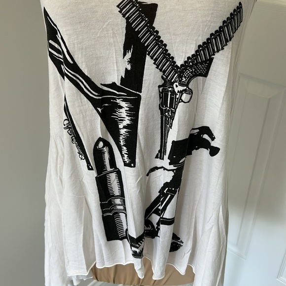 Lauren Moshi NYLA Lily Basic Swing Tank White - Picture 5 of 8